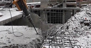 Демонтаж монолитного перекрытия в Видном - Профессиональная разборка от 828 руб.