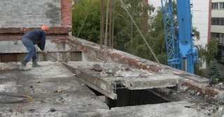 Демонтаж бетонной плиты: цена за м2 от 2070 рублей в Видном